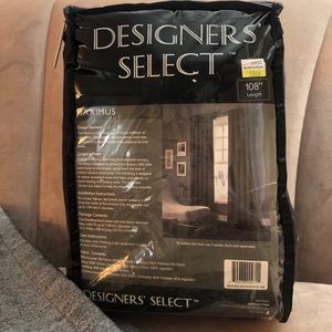 2 Designer Blackout Curtains